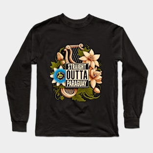 Straight Outta Paraguay Long Sleeve T-Shirt